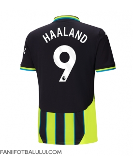 Manchester City Erling Haaland #9 Tricou Fotbal Replică 2024-25 Barbati Deplasare